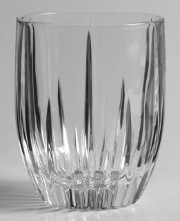 Lenox Starlight Double Old Fashioned   Clear,Vertical Cuts,No Trim