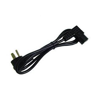 Calrad 55 782RT RT 3 Right Angle AC Flat Plug to Right Angle Computer IEC Flat Plug, Black (3 Foot) Computers & Accessories