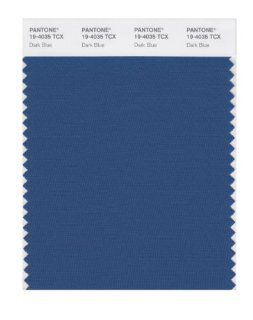 PANTONE SMART 19 4035X Color Swatch Card, Dark Blue
