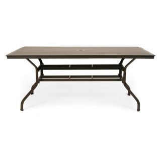 Caluco San Michele 96 in. Rectangular Dining Table   Patio Tables