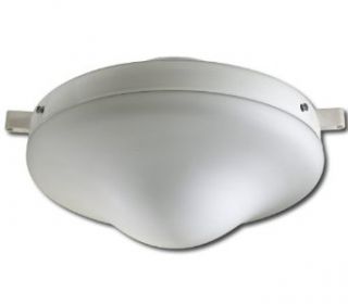 Quorum 1377 806, Satin Opal Glass Patio Light Kit, Studio White   Ceiling Fan Light Kits  