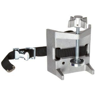 Talboys 711 Aluminum Cylinder Bench Clamp with Strap, 3.25" Length x 5.25" Width x 6.5" Height Science Lab Clamp Holders