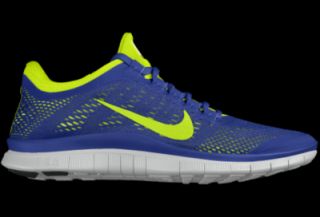 Nike Free 3.0 Shield iD Custom Mens Running Shoes   Blue