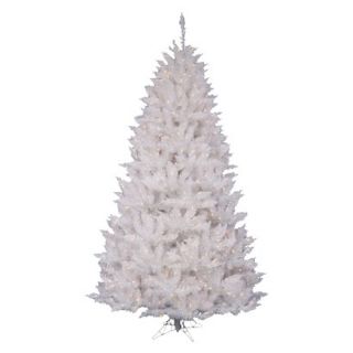 6.5 Pre Lit White Spruce Tree   Clear Lights
