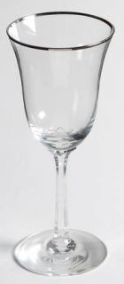 Lenox Maywood (Platinum Trim) Wine Glass   Platinum Trim