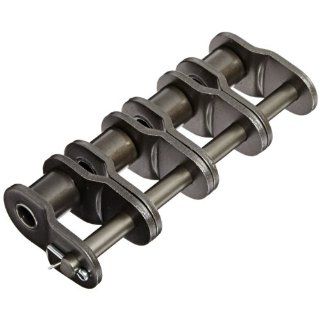 Morse 50 4 O/L Standard Roller Chain Link, ANSI 50 4, 4 Strands, Steel, 5/8" Pitch, 0.4" Roller Diamter, 3/8" Roller Width, 46000lbs Average Tensile Strength