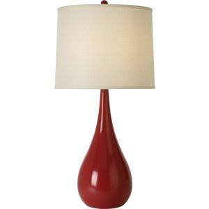 Trend Lighting TRE TT6810 64 Lipstick Red Conversation Metal Table Lamp