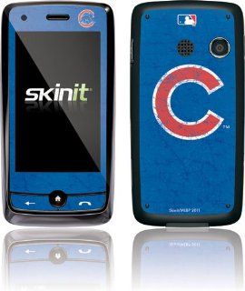 MLB   Chicago Cubs   Chicago Cubs   Solid Distressed   LG Rumor Touch LN510/ LG Banter Touch   Skinit Skin Cell Phones & Accessories