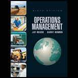 Operations Management   With CD