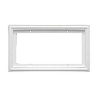 White Standard Frame (4 Numbers) for 3x6 Ceramic Tile House Address Number   Address Plaques For House