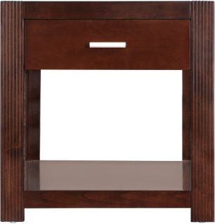 kathy ireland Home by Martin Carlton Entertainment Collection End Table   End Tables