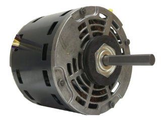 Fasco D812 5.6 Inch Diameter PSC Motor, 1/3 1/4 1/6 1/8 HP, 115 Volts, 1075 RPM, 4 Speed, 6.1 3.2 2.2 1.6 Amps, CW Rotation, Sleeve Bearing   Electric Fan Motors  