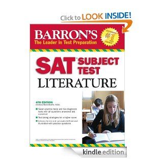 Barron's SAT Subject Test Literature eBook Christina Myers Shaffer Kindle Store