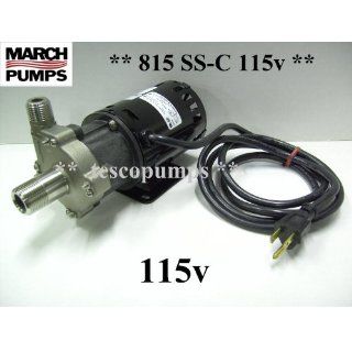 MARCH 815 SS C PUMP Stainless Steel Head Portable Power Water Pumps