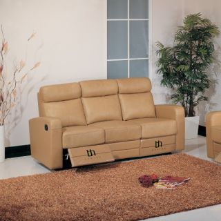 Slope Leather Sofa   Taupe   Sofas