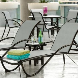 Woodard Tribeca Stackable Adjustable Chaise Lounge Set   Outdoor Chaise Lounges