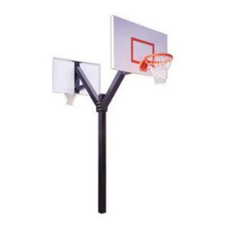 First Team Legend Jr. Extreme Dual Institutional Inground Basketball System   In Ground Hoops