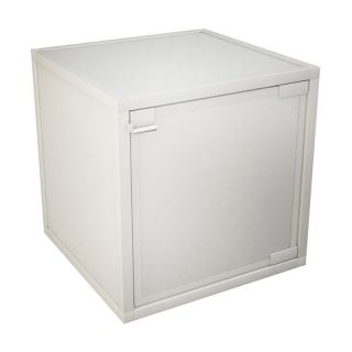 Way Basics Modular Storage Cube   White   Bookcases
