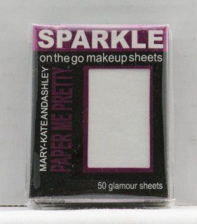 Mary Kate & Ashley Paper Me Pretty Sparkle Makeup Sheets   Crystal Sparkle #817  Beauty