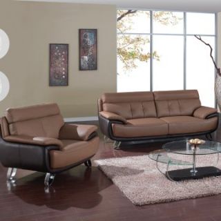 Hayden Tan Leather Sofa Set   Sofa Sets