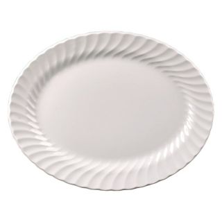 Johnson Brother's Regency Earthenware Oval Platter   White   Serveware