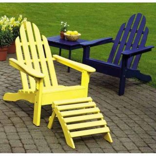 Prairie Leisure Color Spectrum Adirondack Chair Set   Adirondack Chairs