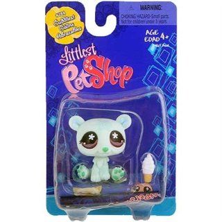 Littlest Pet Shop   Cuddliest Polar Bear #794 Toys & Games