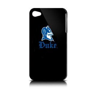 NCAA Duke Blue Devils Varsity Jacket Hardshell Case for Apple iPhone 4 and 4S, Black Cell Phones & Accessories