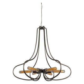 Varaluz The Whole Package 6 Light Chandelier   26W in. New Bronze   Chandeliers