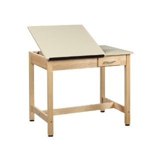 Diversified Woodcraft 30"H Dual Surface Drafting Table Toys & Games