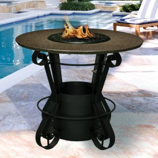 California Outdoor Concepts Solano Bar Height Fire Pit   Fire Pits