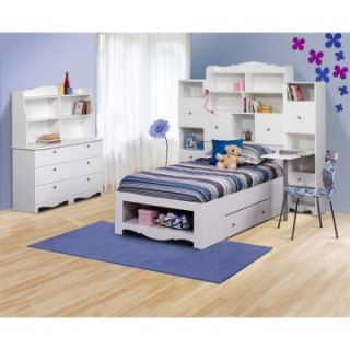 Pixel II Tall Bookcase Storage Bed   Kids Bookcase Beds