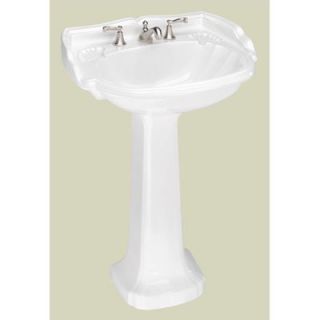 St. Thomas Creations Barrymore Pedestal Lavatory   Single Sink Bathroom Vanities