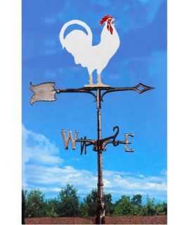Painted Rooster Weathervane   Weathervanes