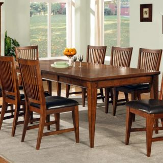 Steve Silver Hillsboro 7 Piece Butterfly Table Dining Set   Dining Table Sets
