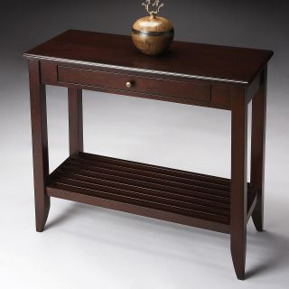 Butler Console Table   Merlot   Console Tables