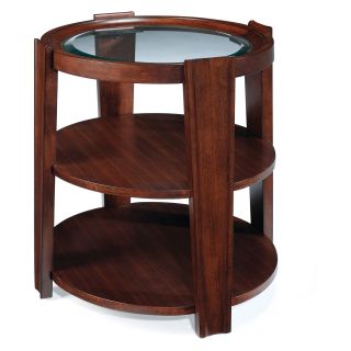 Magnussen T1559 Nuvo Wood Oval End Table   End Tables