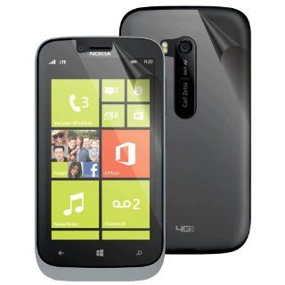 Nokia LUMIA 822 XtremeGUARD FULL BODY Screen Protector Front+Back (Ultra CLEAR) Cell Phones & Accessories