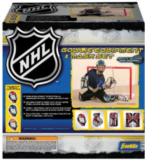 Franklin Sports NHL Mini Hockey Goalie Set   Hockey Equipment