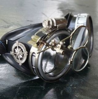 Steampunk Victorian Goggles welding Glasses diesel punk  scg Costume Accessories Clothing