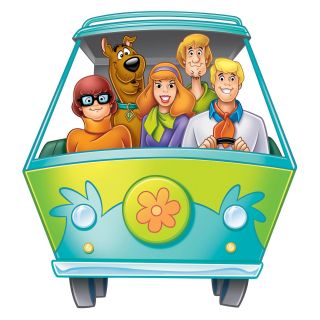 Scooby Doo Mystery Machine Peel and Stick Giant Wall Decal   Wall Decals