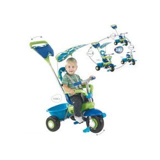 Smart Trike Fresh Blue Green 3 in 1 Kids Tricycle  Sports & Outdoors