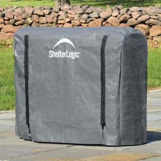 Shelter Logic Universal Firewood Rack Cover   Fire Pit Accessories