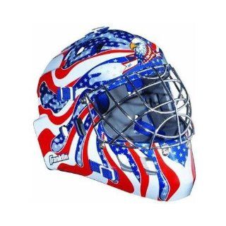 Franklin Sports 12085GL Street Hockey USA Goalie Mask L/XL  Sports & Outdoors