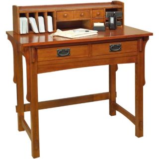 Arts and Crafts Small Desk with Hutch   Writing Desks