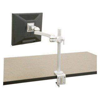 Sunway FPA825VG LCD Flat Panel Computer Monitor Arm Mount w/ Pole Mount Design & Grommet Mount  Computer Monitor Stands 