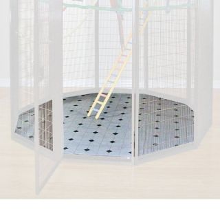 5x8 Indoor Floor Kit Flashing and Matte for Sectional Cage   Bird Cage Accessories