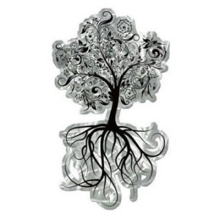 The Flowering Tree Metal Wall Art   32W x 19H in.   Wall Sculptures and Panels