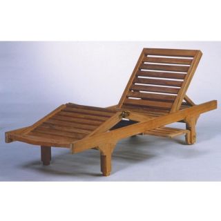 Jewels of Java Teak Lounger Chair   Outdoor Chaise Lounges