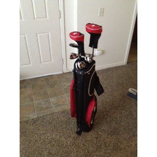 Confidence Golf ESP Mens Graphite & Steel Hybrid Club Set + Stand Bag  Golf Club Complete Sets  Sports & Outdoors